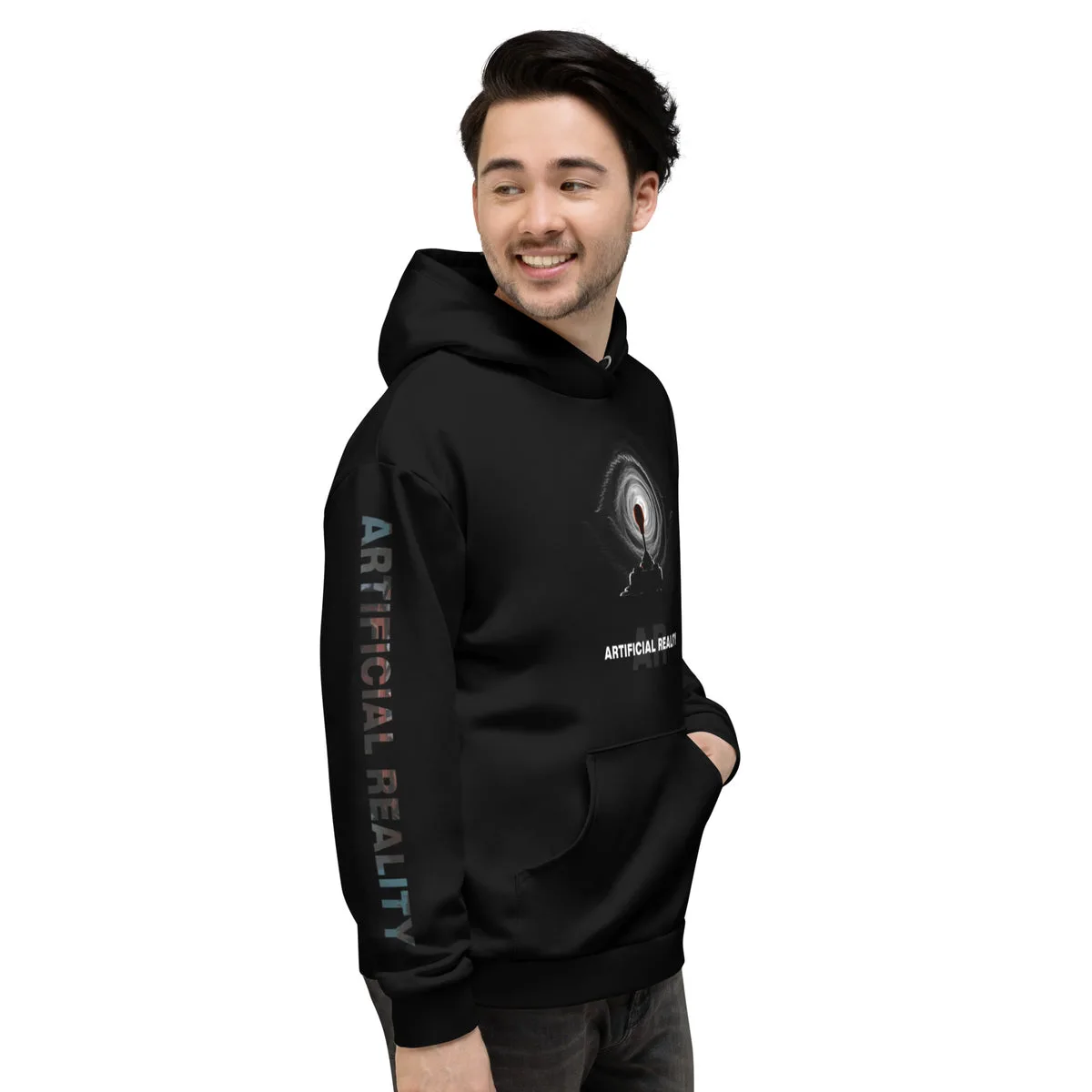 Artificial Reality "Clan" Premium Unisex Hoodie image 3