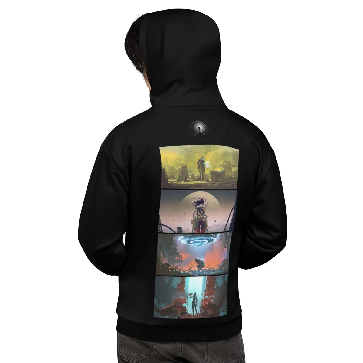 Artificial Reality "Clan" Premium Unisex Hoodie image 4