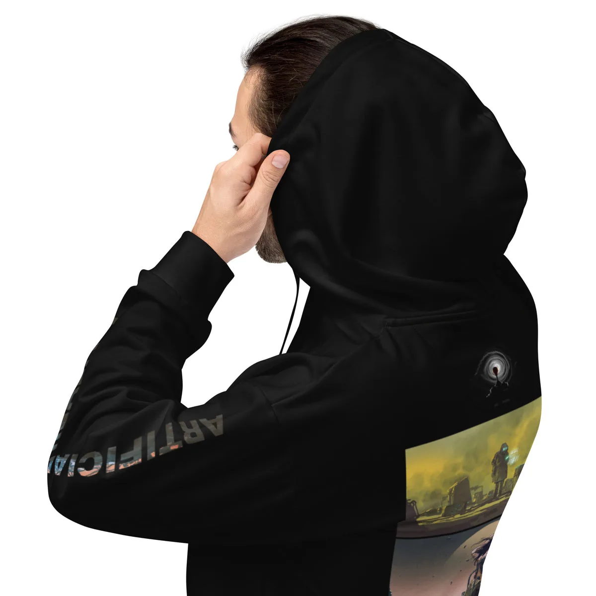 Artificial Reality "Clan" Premium Unisex Hoodie image 8