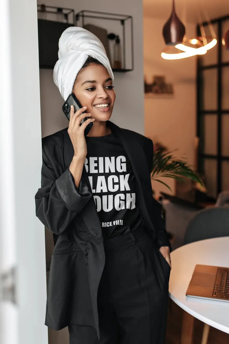 Being Black Enough Unisex T-shirt image 8