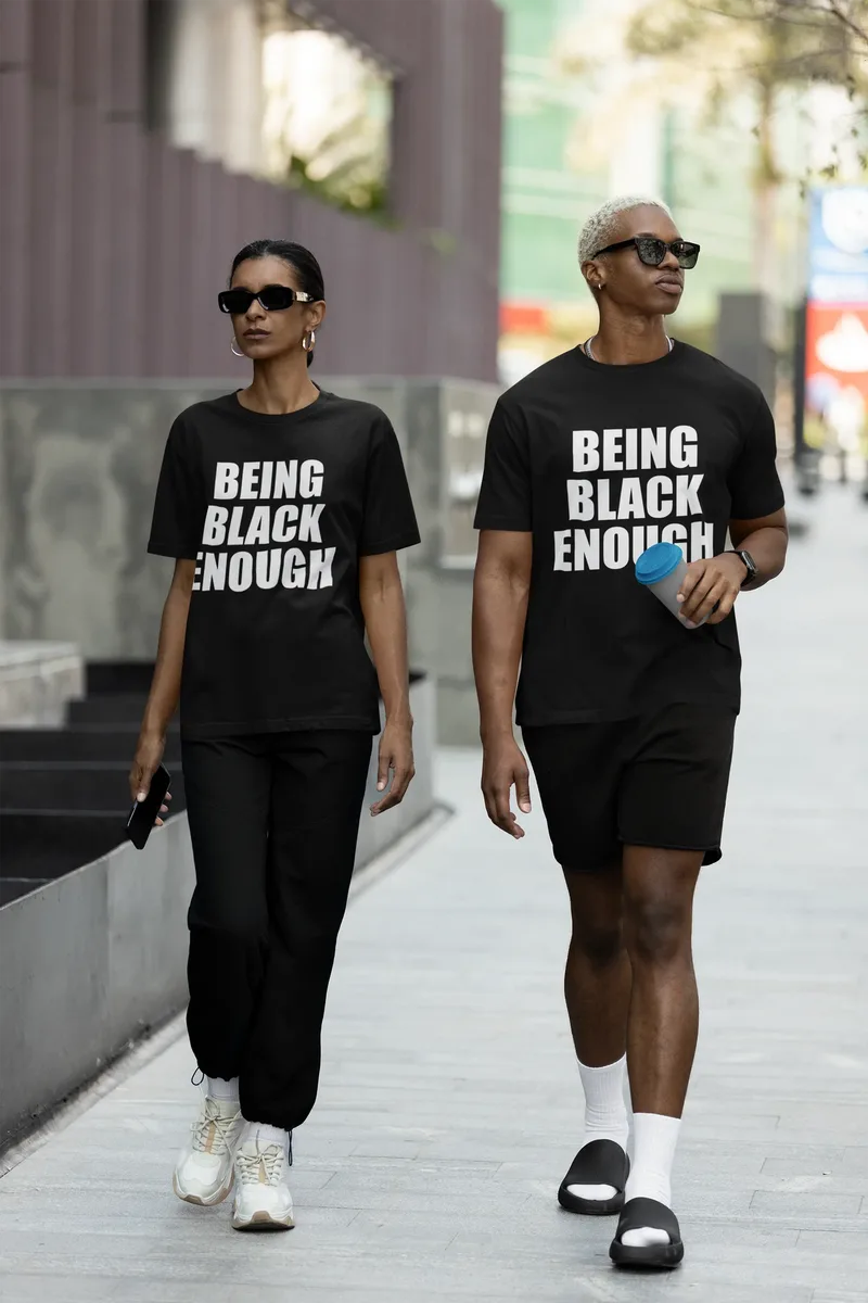 Being Black Enough "Movement" Unisex T-Shirt image 4