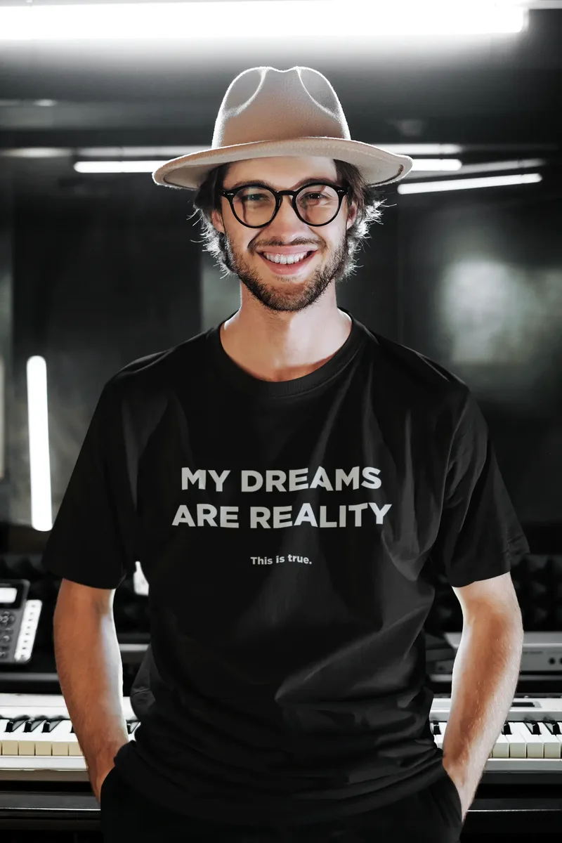 Dreams Into Reality Premium Men's T-shirt image 5