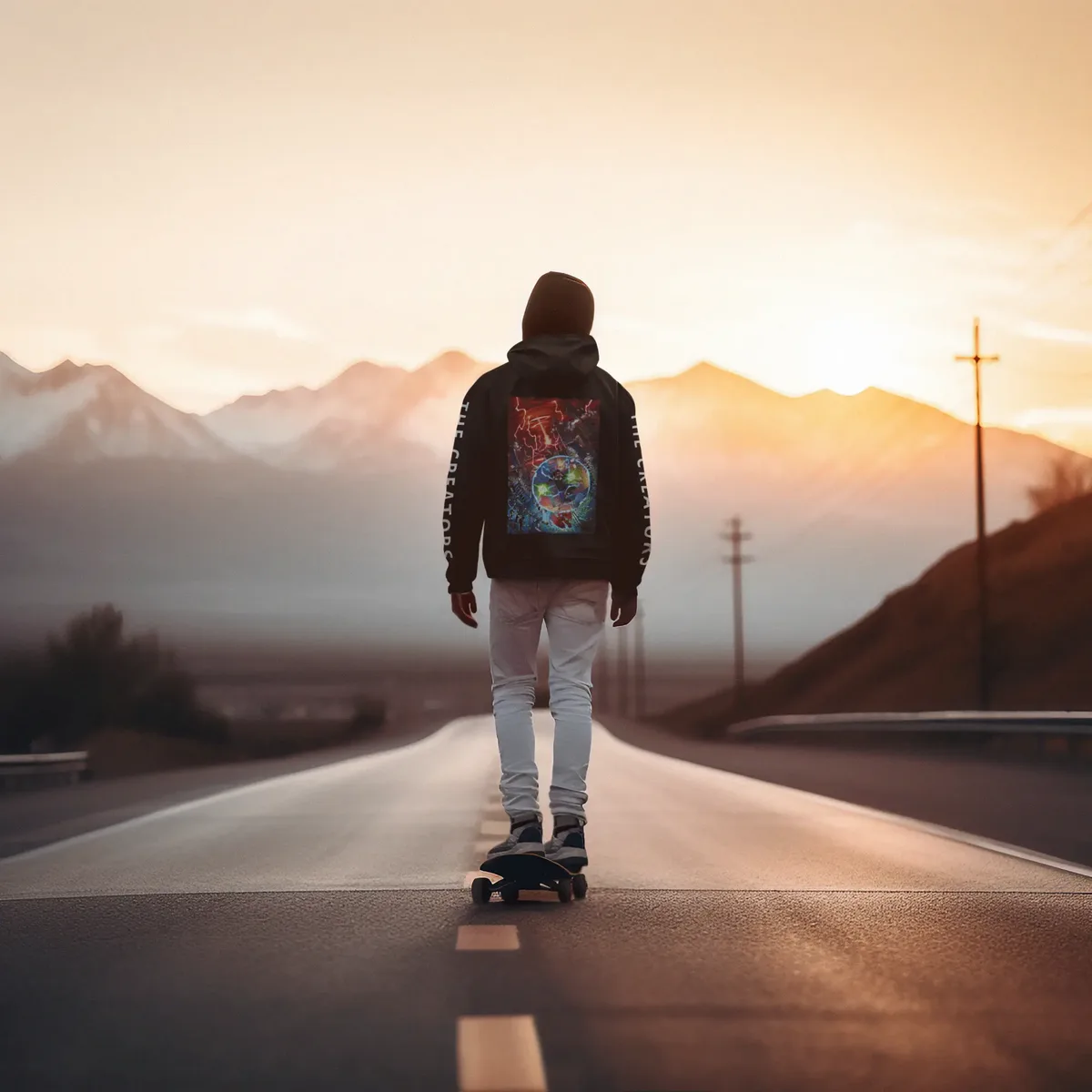 The Creators "Andrew" Premium Unisex Hoodie image 8